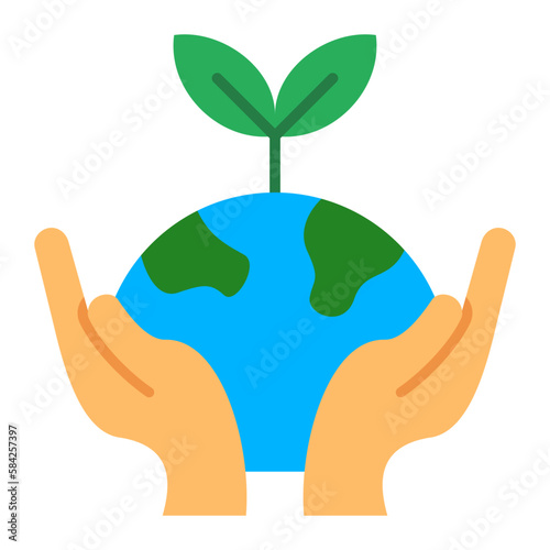 Environment Flat Icon
