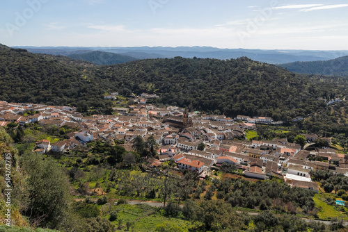 View of the town of Alajar © JoseLuis