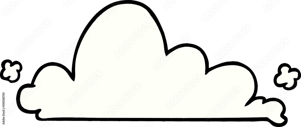 cartoon doodle of a white cloud cartoon doodle of a white cloud