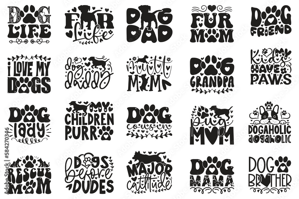 Boho Retro Style Dog Quotes T-shirt And SVG Design Bundle. Dog SVG Quotes T shirt Design Bundle, Vector EPS Editable Files, Can You Download This File. Boho Retro Style Dog Quotes T-shirt And SVG Design Bundle. Dog SVG Quotes T shirt Design Bundle, Vector EPS Editable Files, Can You Download This File.