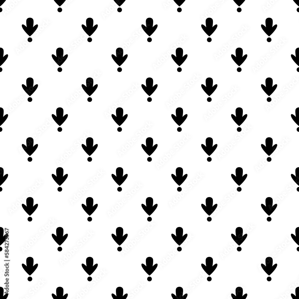 Naklejka premium seamless pattern curvey element on white background printing mobile cover bed sheet design curtain design tile design clothing pattern vector illustration