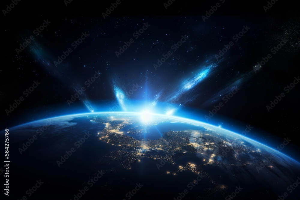 earth and sun, earth, space, planet, globe, world, map, blue, night, universe, light, sun, global, generative ai earth and sun, earth, space, planet, globe, world, map, blue, night, universe, light, sun, global, generative ai