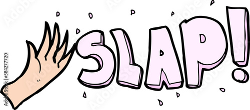 Fotografia cartoon slap