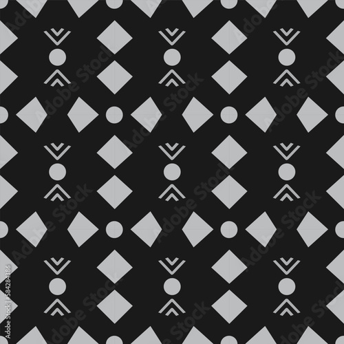 Chevron Seamless Pattern with Tribal Shape. Designed in Ikat, Aztec, Folk, Motif, Luxury Arabic Style. Ideal for Fabric Garment, Ceramics, Wallpaper. Vector Illustration.