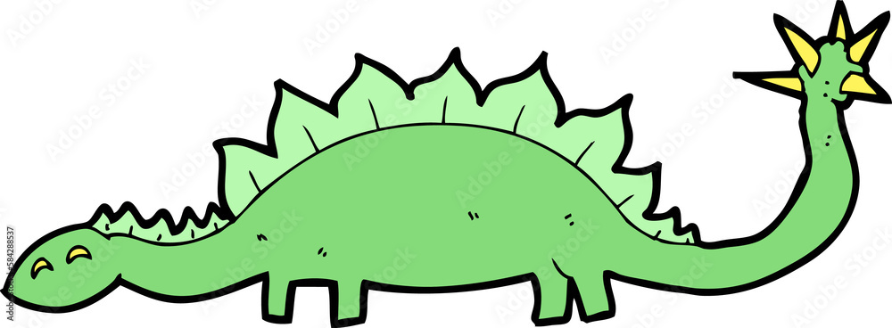 Fototapeta premium cartoon dinoaur