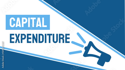 Capital Expenditure - Funds used to acquire, improve or maintain long-term assets.