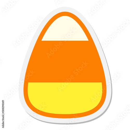 Free Download candy corn sticker - GFXLoad