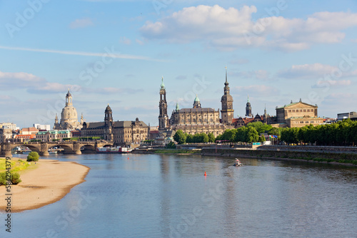 Panorama Blick über Dresden, Deutschland