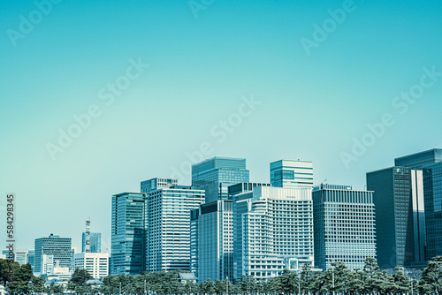 Tokyo Marunouchi Business Buildings. The headquarters of some of Japan's largest companies are located near Tokyo Station. © DRN Studio