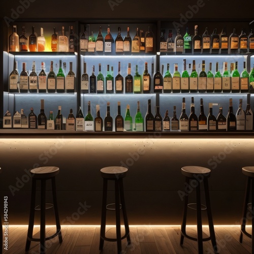 Wallpaper Mural bottles of wine Torontodigital.ca