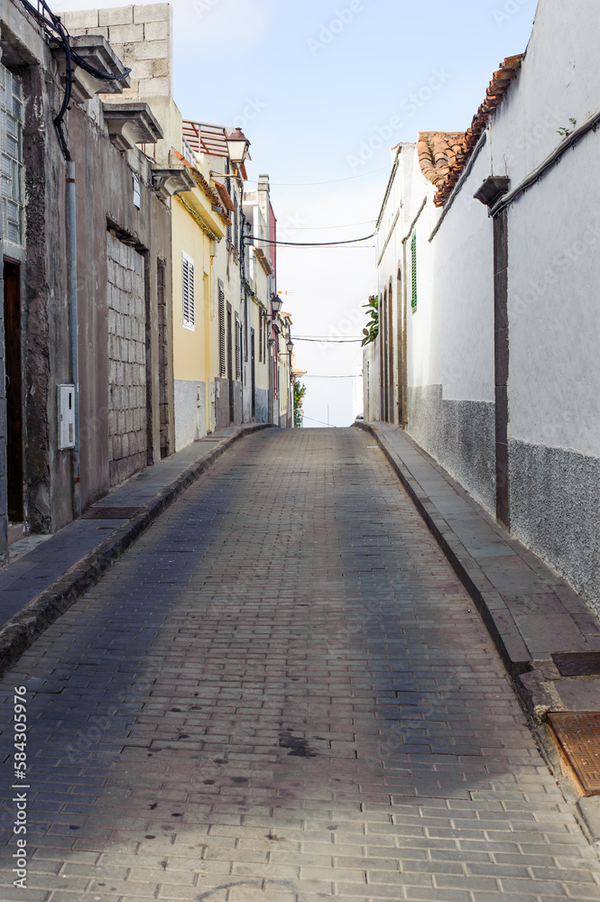 Small street in Firgas town