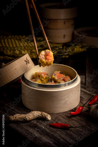 Traditional Hong Kong dim sum is a very delicious.