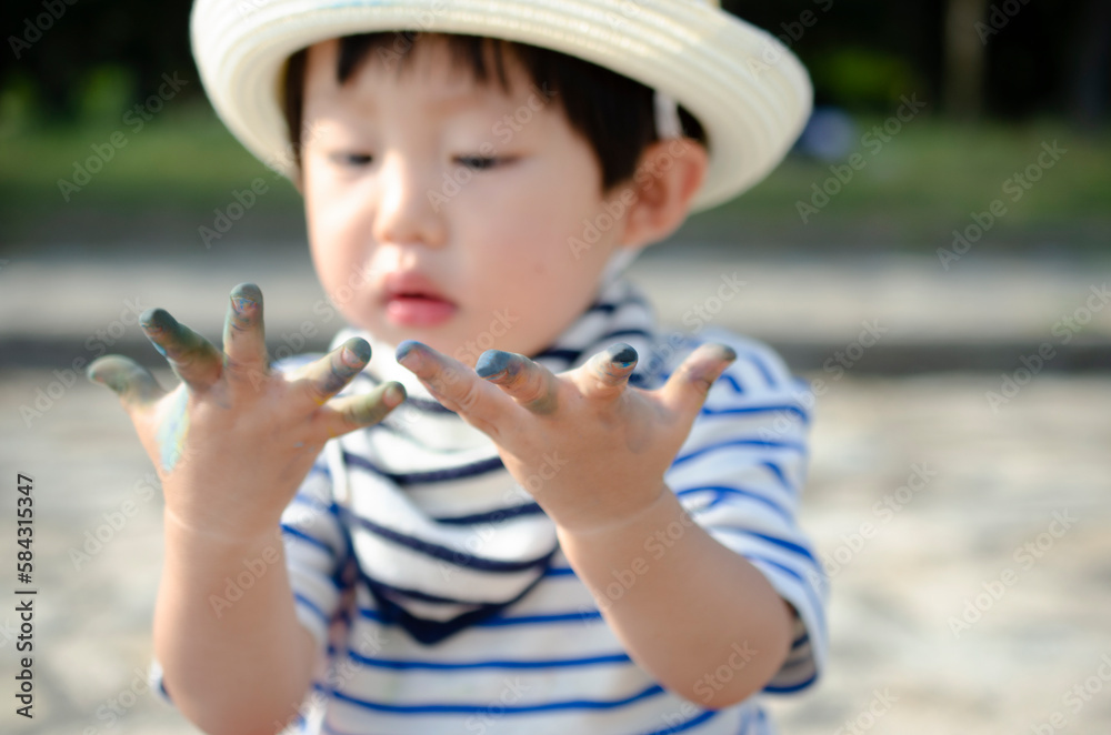 汚れた手の子供 汚れた手の子供