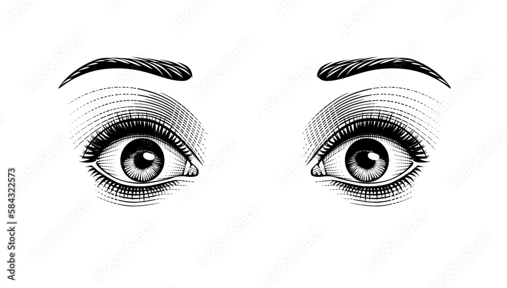 Human Eyes Wide Open Stencil Free Printable Papercraft Templates Human Eyes Wide Open Stencil Free Printable Papercraft Templates