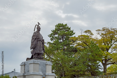 佐賀 佐賀城 鍋島直正像 photo