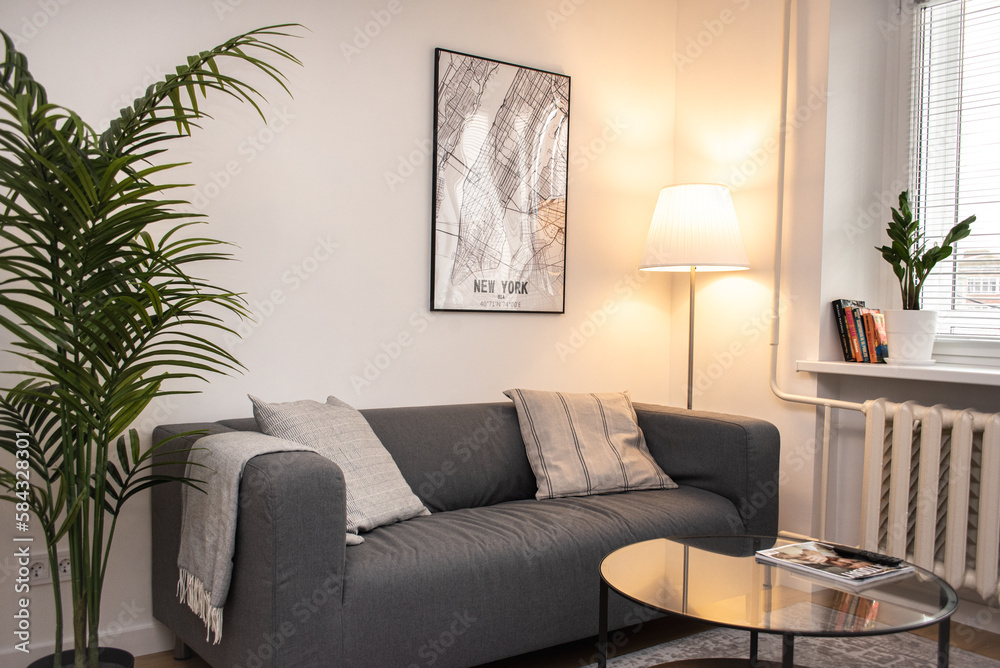modern living room with sofa modern living room with sofa