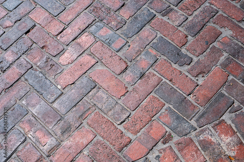 red brick for street
