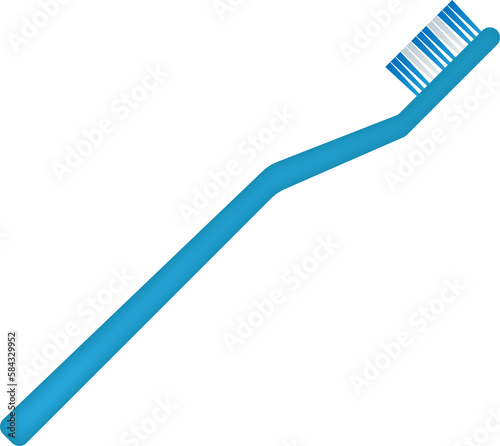 Toothbrush Isolated Illustration in Transparent Background
