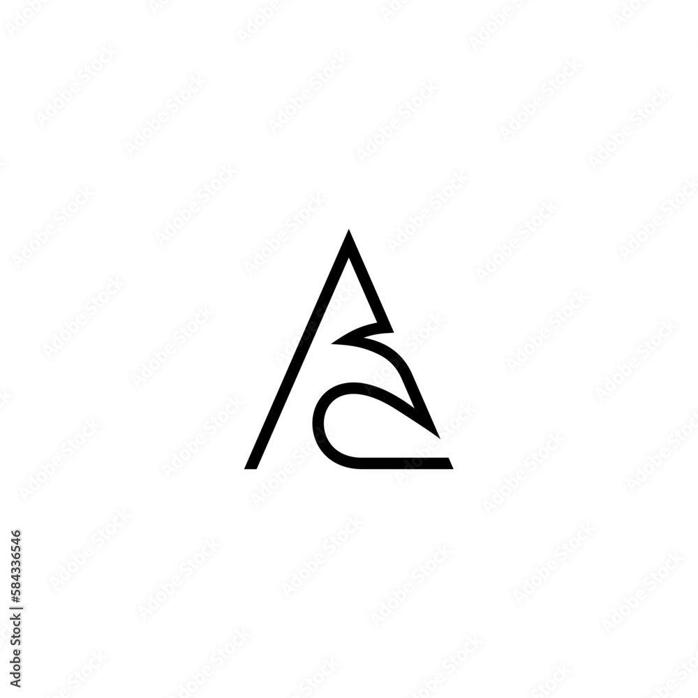 Premium design Logo with initial, letter, alphabet AA for company branding and other Premium design Logo with initial, letter, alphabet AA for company branding and other