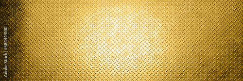Diamond gold metal background. Brushed texture. 3d rendering