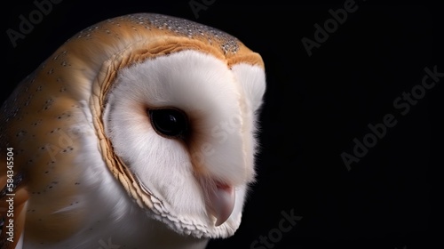 Common Barn Owl. Sunlit © MD Media