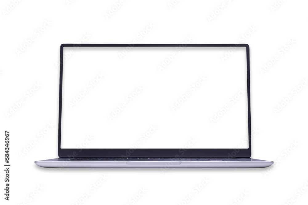 mock-up of editing laptop with blank screen mock-up of editing laptop with blank screen