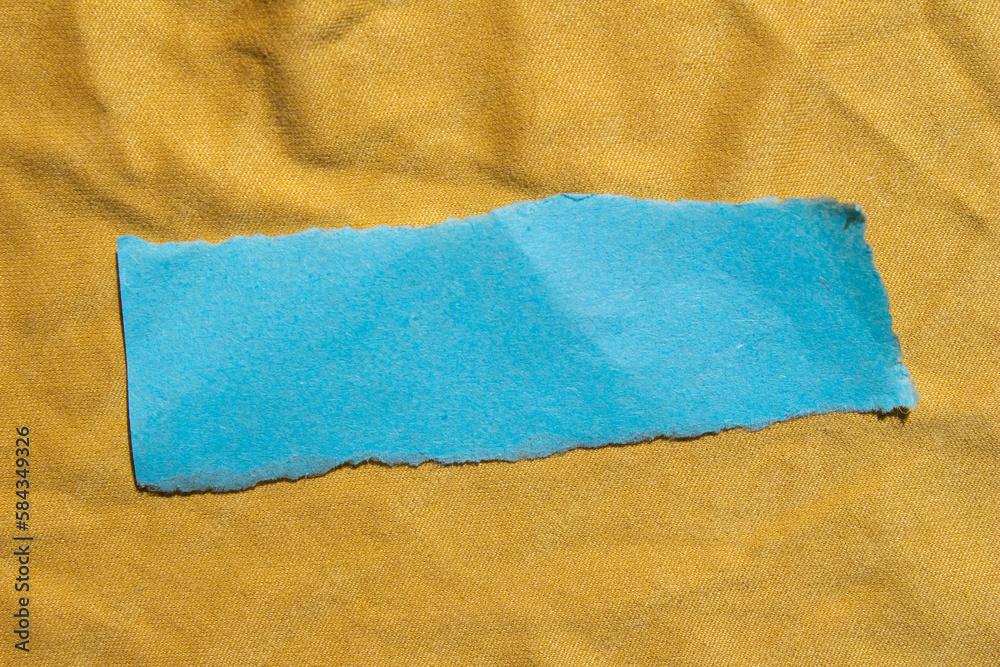 Fototapeta premium Ripped paper piece with edges