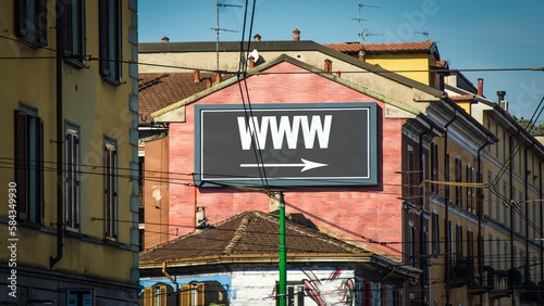 Street Sign to WWW