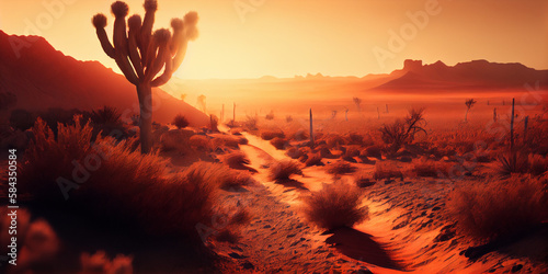 Desert Landscape illustration
