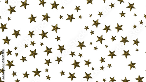 XMAS Stars - stars. Confetti celebration  Falling golden abstract decoration for party  birthday celebrate 