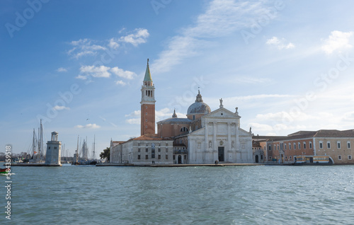Venice - San Giorgio Maggiore Island, historical historic building complex on the little island