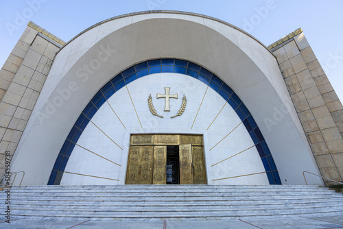 Resurrection of Christ Orthodox Church in Tirana, Albania photo