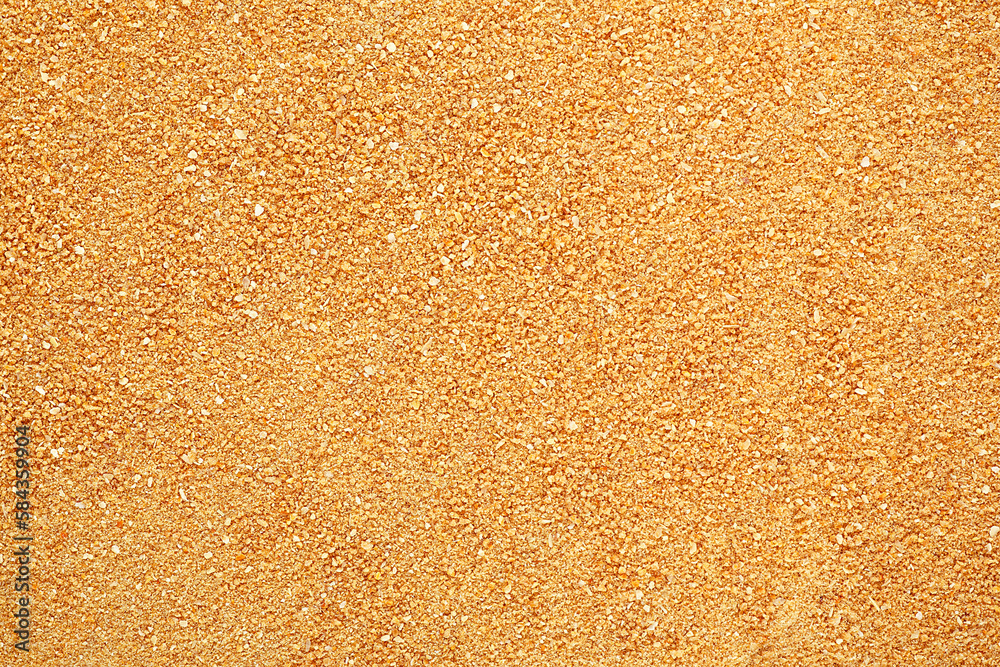 Pile of dried orange peel powder as background Pile of dried orange peel powder as background