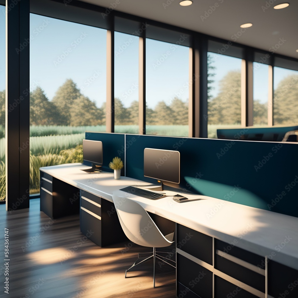 Fototapeta premium Office