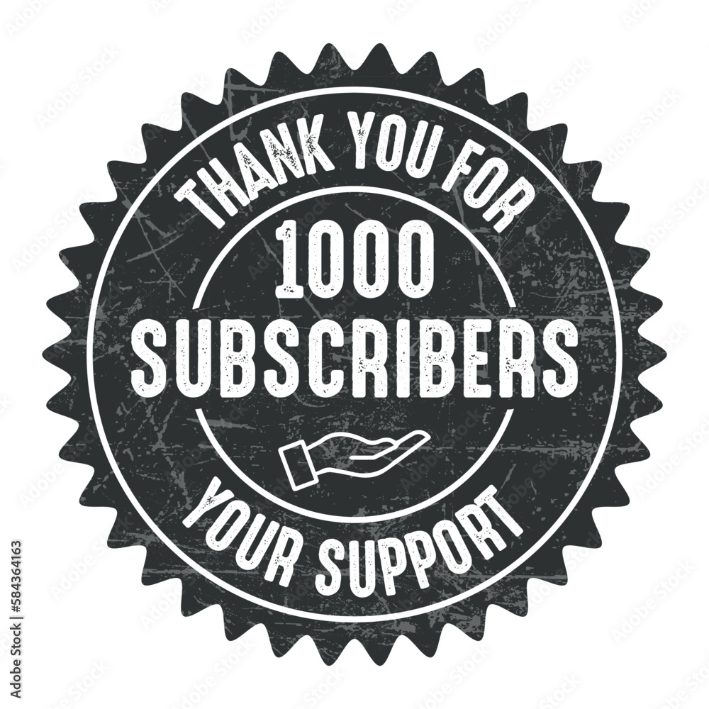 Thank You For Your Support 10k followers Label, Badge, Seal, Stamp, Vector Illustration Thank You For Your Support 10k followers Label, Badge, Seal, Stamp, Vector Illustration