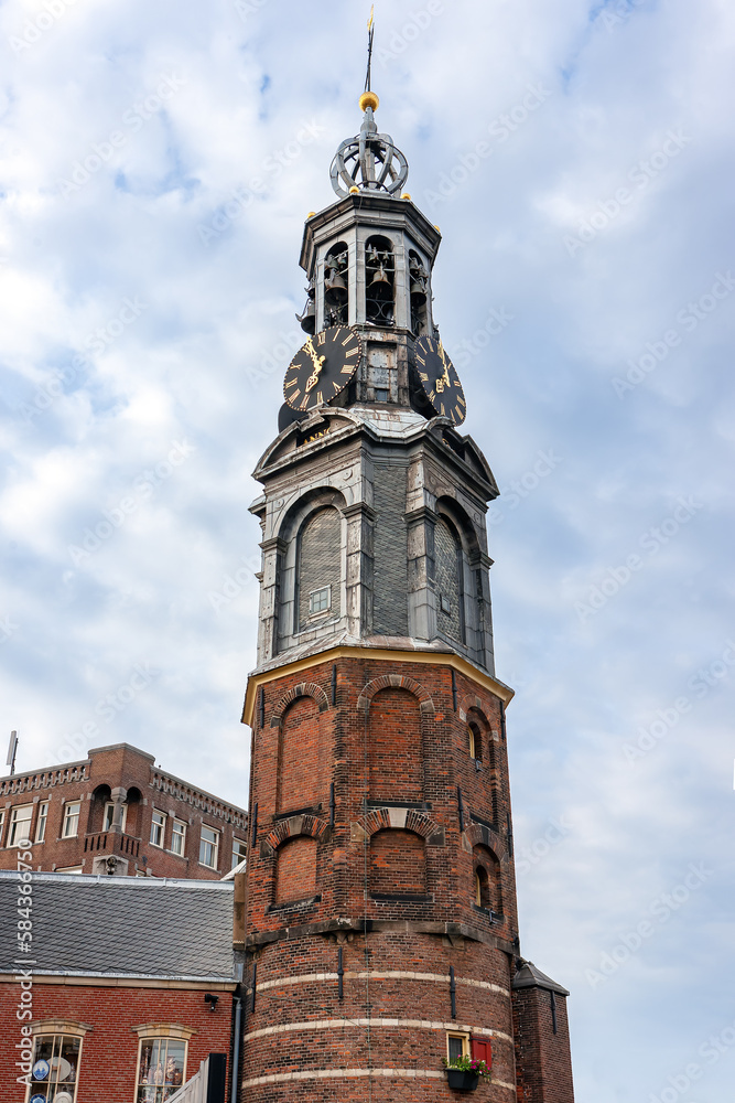 Munttoren (Coin Tower) in Amsterdam, Netherlands