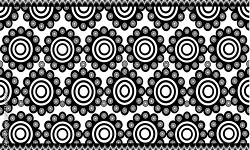 Aztec geometric seamless pattern. Native American, Indian Southwest print. Ethnic design wallpaper, fabric, cover, textile, weave, wrapping.