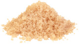 Coarse crystals of brown sugar