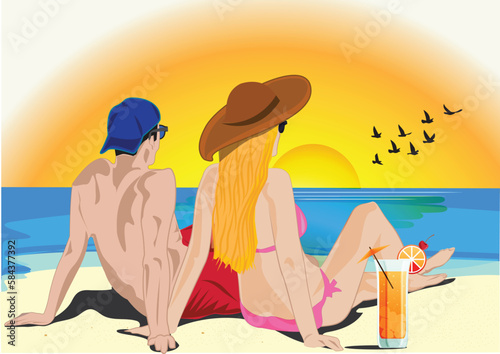 Beach Vacation in Topical paradise 