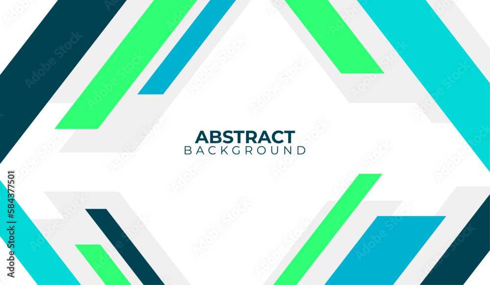 Blue and green geometric background vector Blue and green geometric background vector