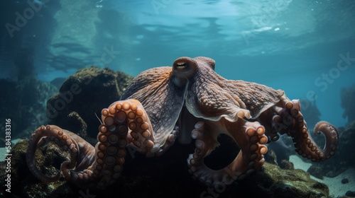 AI Captivating Marine Wildlife: Stunning Shots of Creatures in their Oceanic Habitat