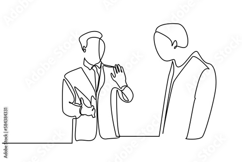 people workplace office manager ceo and workers speak talk meeting