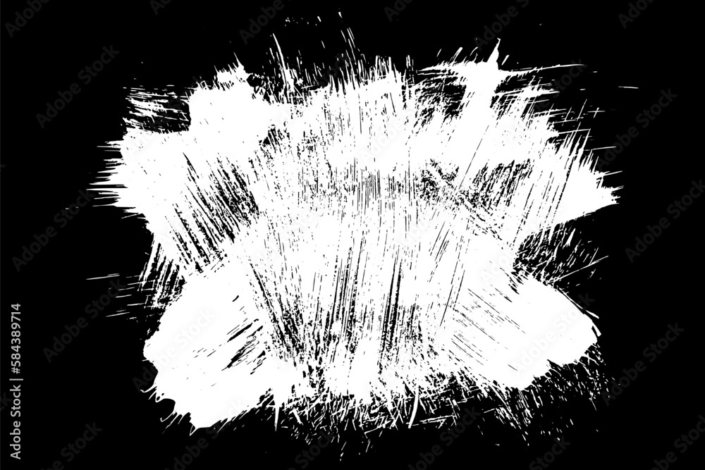 Scribble hand drawn in chalk on black background. Monochrome stain element. Digitally generated image. Vector illustration, Eps 10. Scribble hand drawn in chalk on black background. Monochrome stain element. Digitally generated image. Vector illustration, Eps 10.