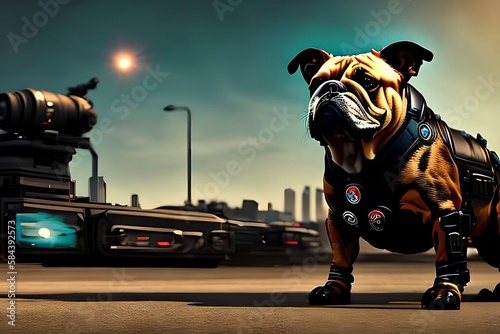 Adventurous Bulldog