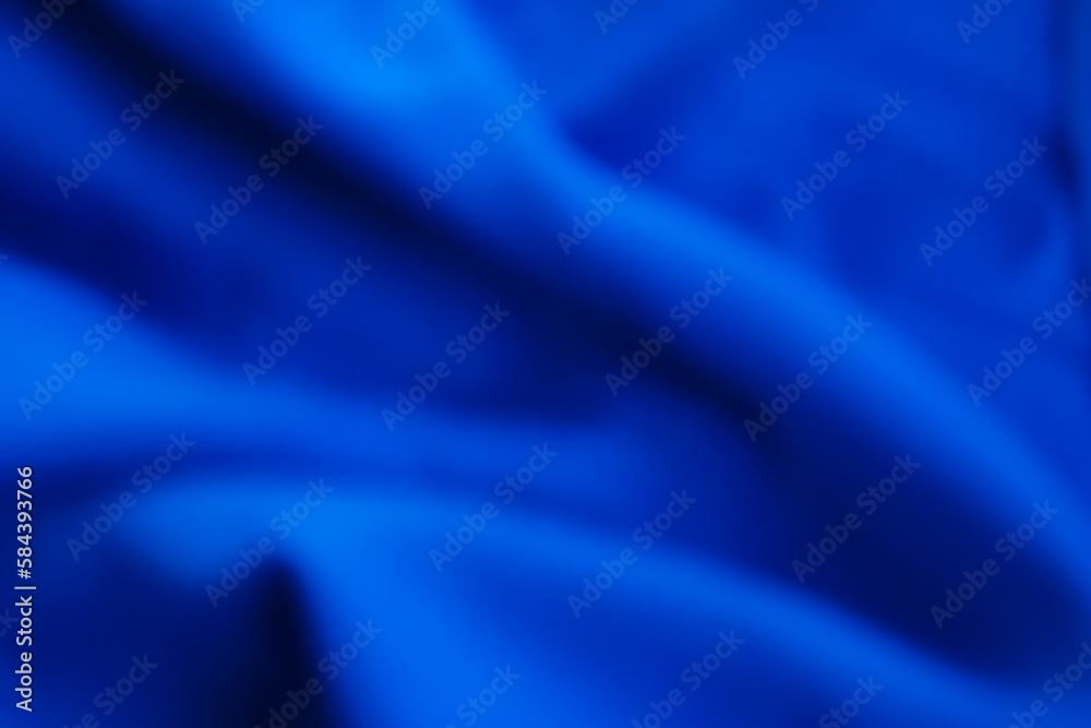 Fototapeta premium Smooth blurred blue color background.