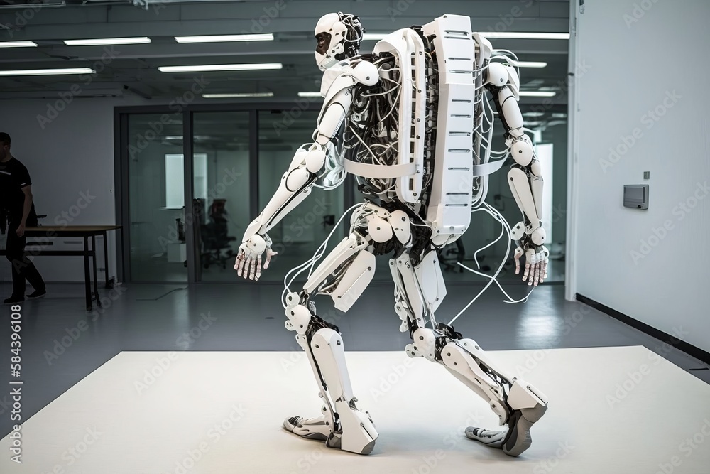 Powered exoskeleton, generative ai Powered exoskeleton, generative ai