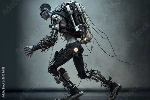 Powered exoskeleton, generative ai