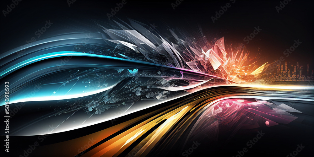 Modern Technology Abstract Background Modern Technology Abstract Background