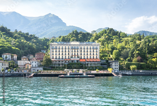 Obraz na płótnie Grand Hotel Tremezzo on the Como Lake, Italy w salonie