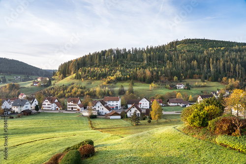 Bild auf Leinwand Baiersbronn, Black Forest, Germany